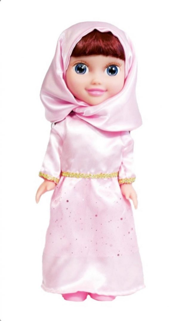 Poupée musulmane "Chifa" parlante (version de luxe) - Vêtement rose