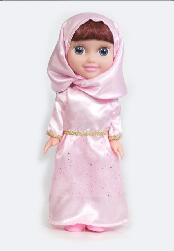 Poupée musulmane "Chifa" parlante (version de luxe) - Vêtement rose