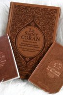 Cadeau marron à offrir en islam pour son mari : Le Saint Coran Rainbow (arc-en-ciel), Chapitre Amma et La citadelle du musulman