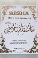 Aisha - Mère des Croyants (Livre de Référence : Biographie complète de ‘A’isha / Aicha épouse du Prophète SAW) - Couverture blanche dorée