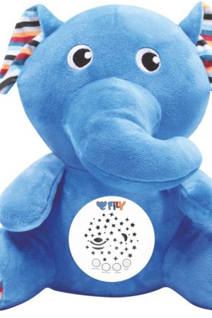 Fily : Mon éléphant préféré - Doudou veilleuse coranique et invocations (peluche musulman pour enfant et bébé)